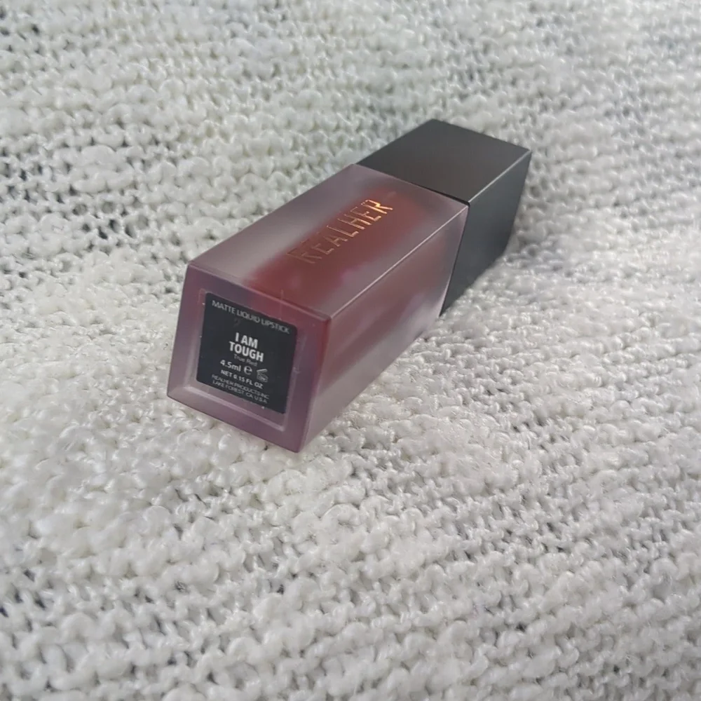 RealHer Matte Liquid Lipstick in I Am Tough/True Red, 4.5ml/0.15fl oz